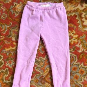 Cat & Jack Kids' Lavender Fleece Leggings